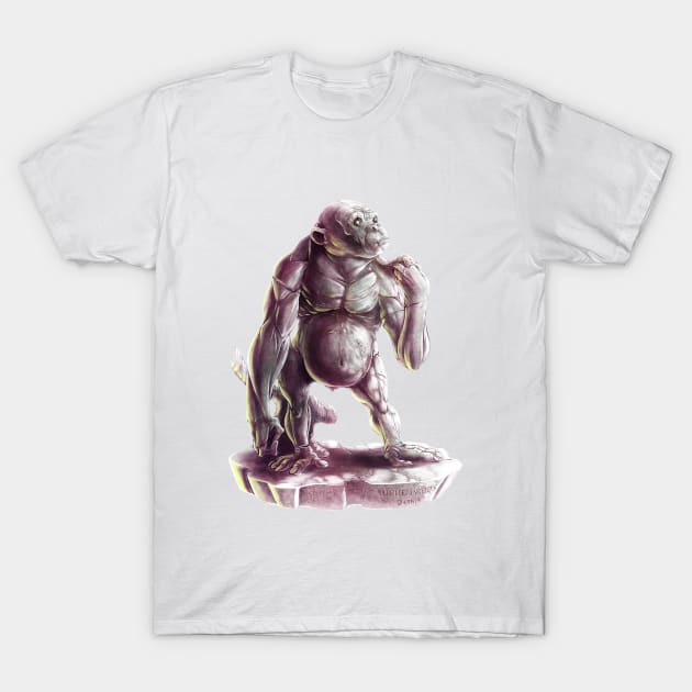 Michelangelo's Darwin T-Shirt by Molino Davide